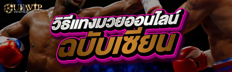 วิธีแทง มวยออนไลน์ ฉบับเซียน